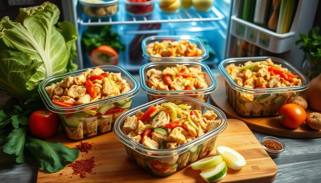 Chicken Cabbage Stir Fry Storage