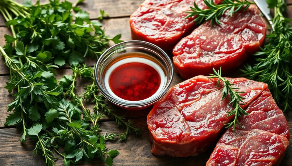 Herb-Infused Venison Marinade