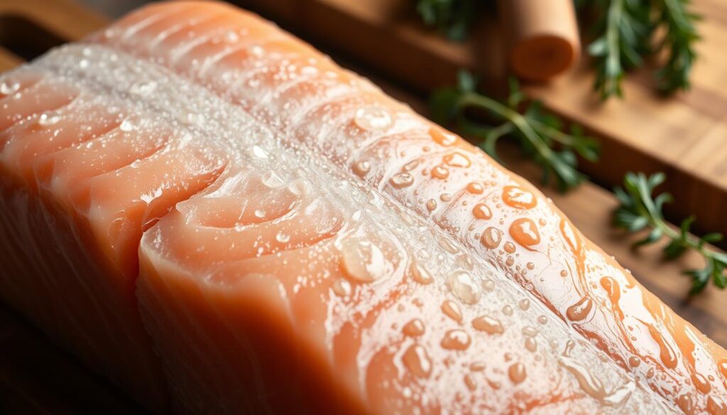 Salmon Pellicle Formation Process