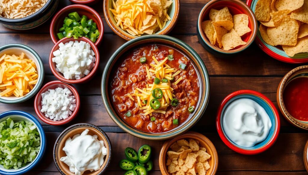 chili toppings and serving suggestions