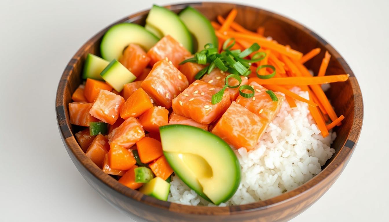 salmon poke bowl recipe