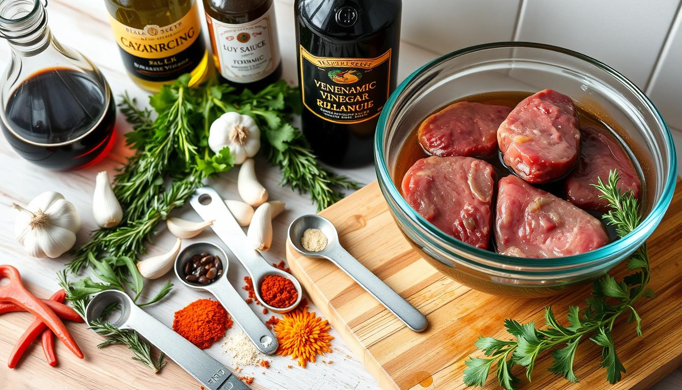 venison steak marinade