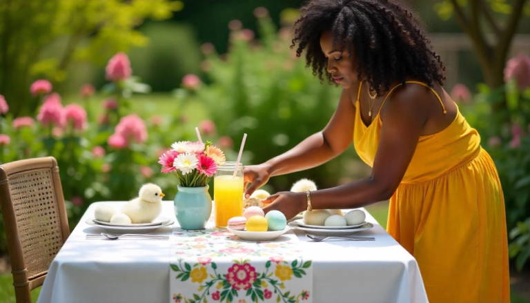 Easter Table Runner